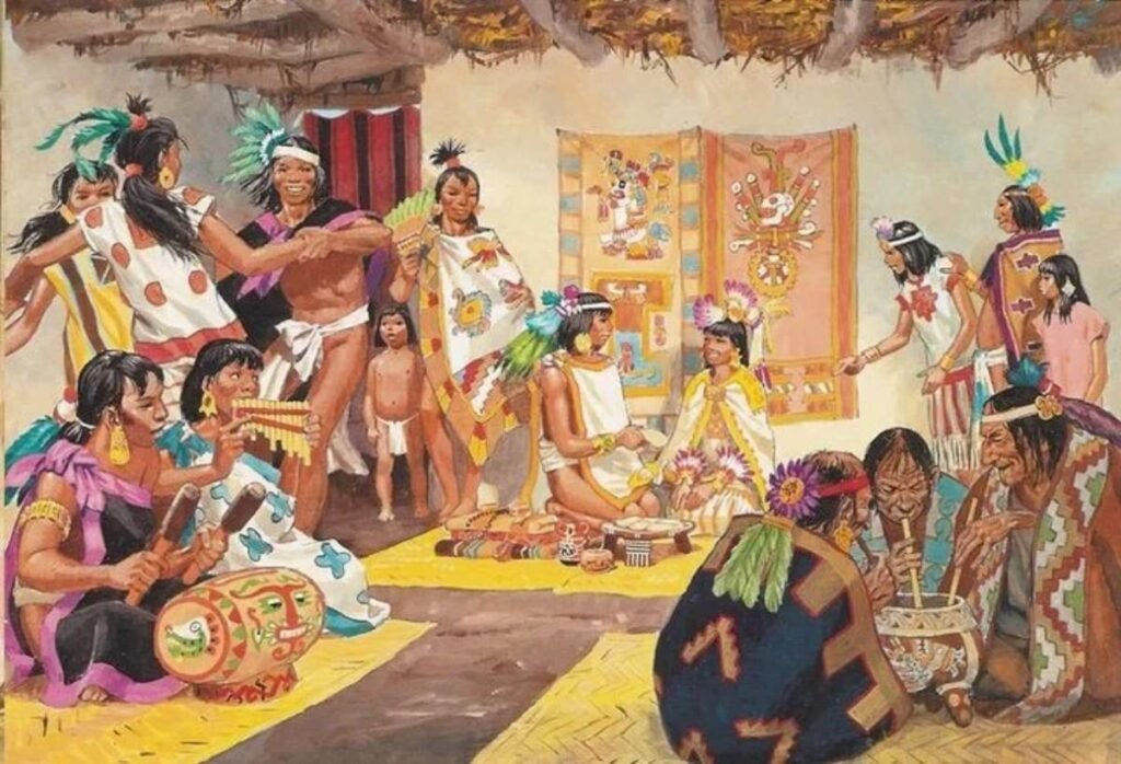 Traditionelle Kleidung als Teil der Kultur der Maya