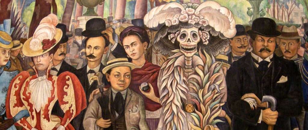 Mexikanisches Wandgemälde zeigt, was Mexiko besser macht als Deutschland